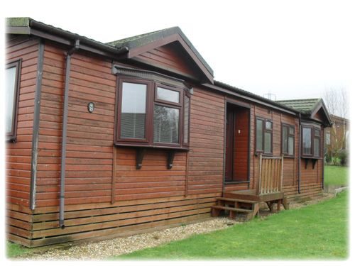 modern brown lodge